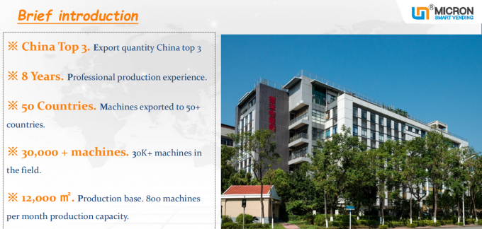 Cupcake cooling locker vending machine with 22’inch screen and card reader 11