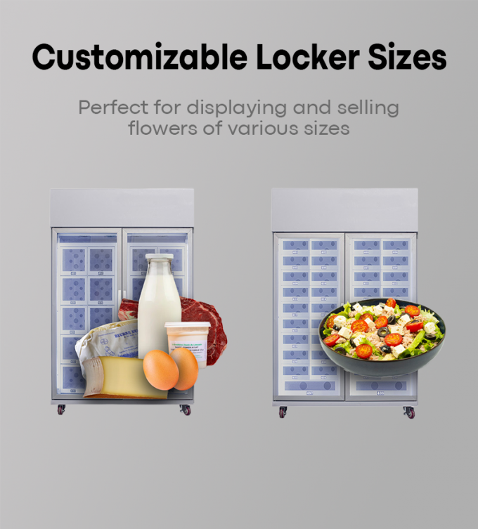 Refrigerated Vending Machines for Dairy Products -22~20℃ Automated Cheese Vending Machine