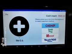 Ayarlanabilir Tepsili Paypal Pay Mobil Ödeme Otomatı Mikron