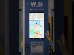 Güneş Kremi Yağı İçin Micron 22 İnç Dokunmatik Ekran Sprey Otomatı