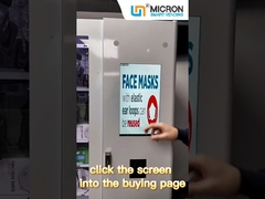 21,5 İnç Ekranlı Ayarlanabilir Kanal Genişliği Özel Otomat Makineleri