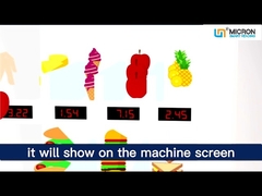 110V Akıllı Buzdolabı Otomatı Dondurulmuş Yiyecek Kapmak N Go Buzdolabı