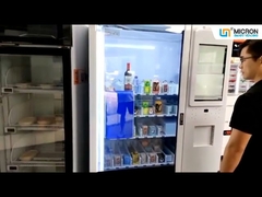 22 İnç Dokunmatik Ekranlı Doğum Günü Pastası Cupcake Aperatif Yiyecek Otomatı