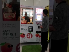 Streets aperatifler portakal meyve suyu otomatı kart okuyuculu bozuk para nakit kabul edici