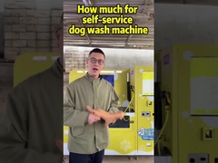 Yeni Self Servis Köpek Yıkama Makinesi, Pet Parkları için Şampuan Kremi ile Pet Store DIY Köpek Yıkama