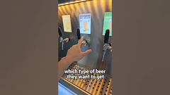 Taze bira otomatı! Club ve Event bu makineyle bir çalışanı daha az işe alabilir!