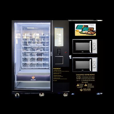 Kalite  Big Capacity Hot Food & Pizza Vending Machine with Microwave Heating and Refrigeration System Fabrika