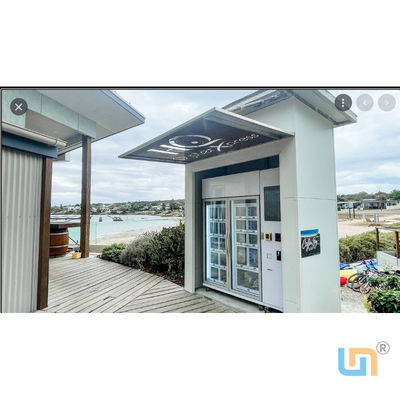 R290 Soğutucuyla Uygun Beyaz Etiketli Dondurulmuş Et Satıcı Makinesi