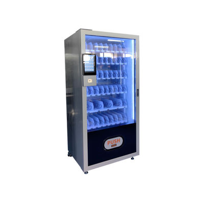 10 inçlik dokunmatik ekran ve MDB / RS232 protokolü ile renk atıştırmalığı yiyecek satış makinesi özelleştir