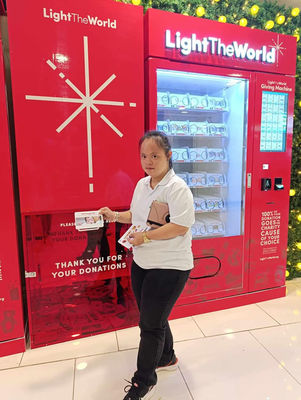 24V Elektrikli Isıtmalı Buğu Önleyici Cam Kapı ve Kilitli Ürün Yuvalı Veren Makine