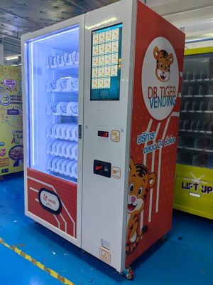 İnsansız Perakende Marketleri Atıştırmalık Yiyecek Otomatı Akıllı Promosyon Sistemi İle