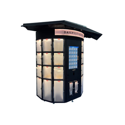 820W Power Locker Satış Makinesi Özellikle Yapılandırılabilir Dolap Boyutları ve Yaprak Metal Çerçeve