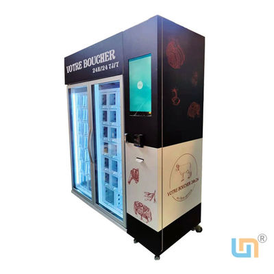 21.5 İnç Dokunmatik Ekranlı Soyunma Dolabı Otomat Makinesi Metal Çerçeveli Özelleştirilebilir Etiket