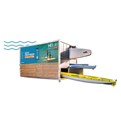 Açık hava kiralama için otomatik SUP kayak satış makinesi