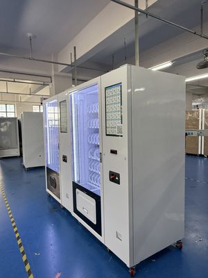 350-600 Kapasiteli ve Kaldırma Özellikli Pratik Dondurulmuş Gıda Otomatı W166*D71*Y217 Cm Ölçülerinde