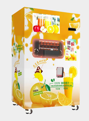 Metal Portakal Suyu Otomatı 300W Otomatik Dağıtım