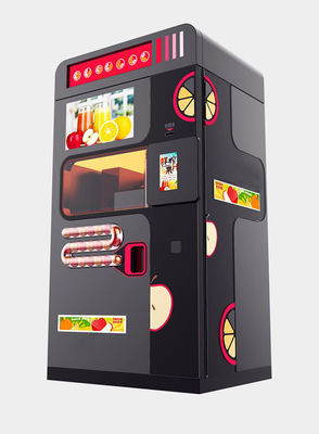 Otomatik temizleme ve kartla ödeme ile taze portakal suyu satış makinesi