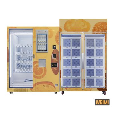 Kombinasyonlu Kaldırma Dolabı Otomatı 20 Dolaplı 22 İnç Dokunmatik Ekran