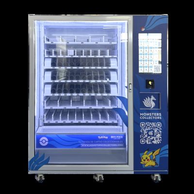 Monster Collection Oyuncak Satıcı Makinesi özelleştirilebilir tasarım, Uzaktan Akıllı Yönetim ve 24V Elektrikli Isıtma, Duzsuz Cam Kapı