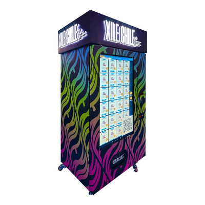 Snack Food Vending Machine Offering Strong Visual Impact and Easy Management for Multiple Units in High Traffic Areas