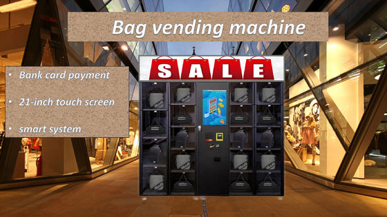 337 Kapasiteli İşletme Çantası Akıllı Vending Makinesi ve Dolaplar