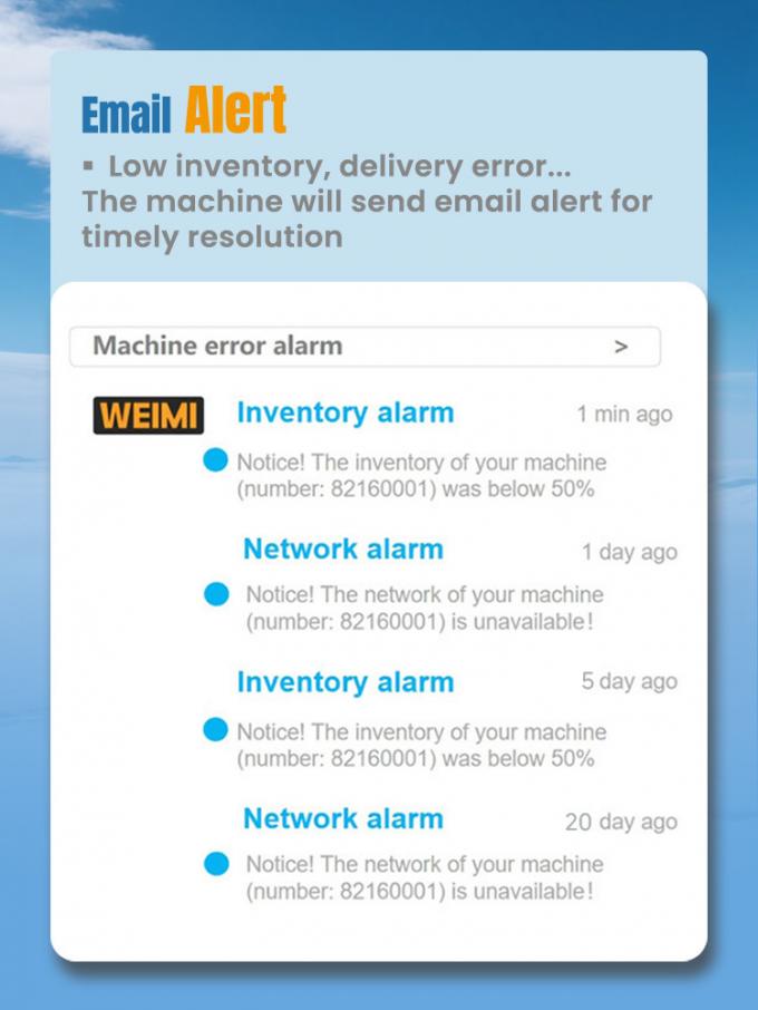 Frozen Locker Vending Machine With Efficient R290 Refrigerant -22℃~20℃ For Selling Frozen Meats And Seafood